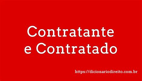 Contratante .